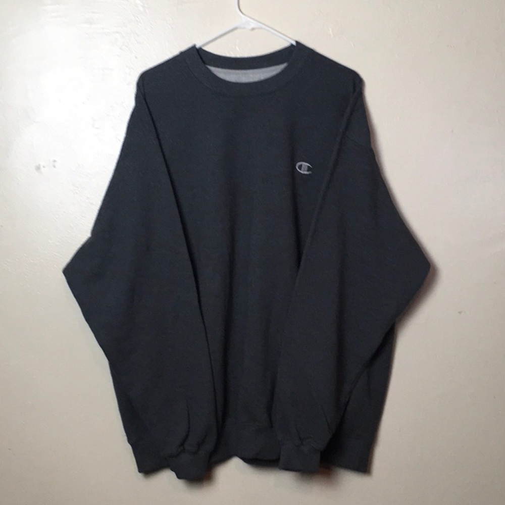 Gray champion crew neck sweater